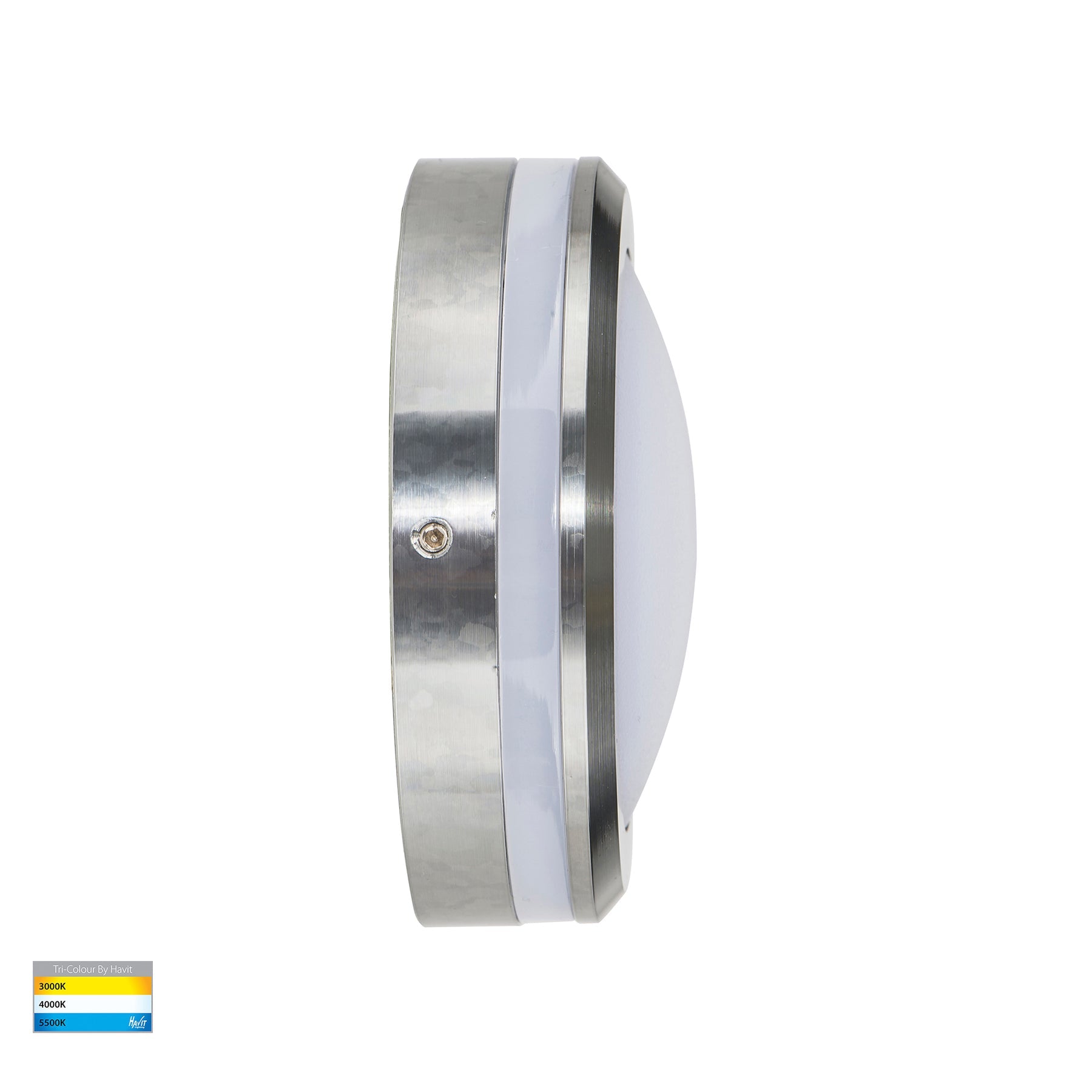 Nava LED Step Light 12V 5W Tri Colour Titanium - HV2960T-TTM-12V