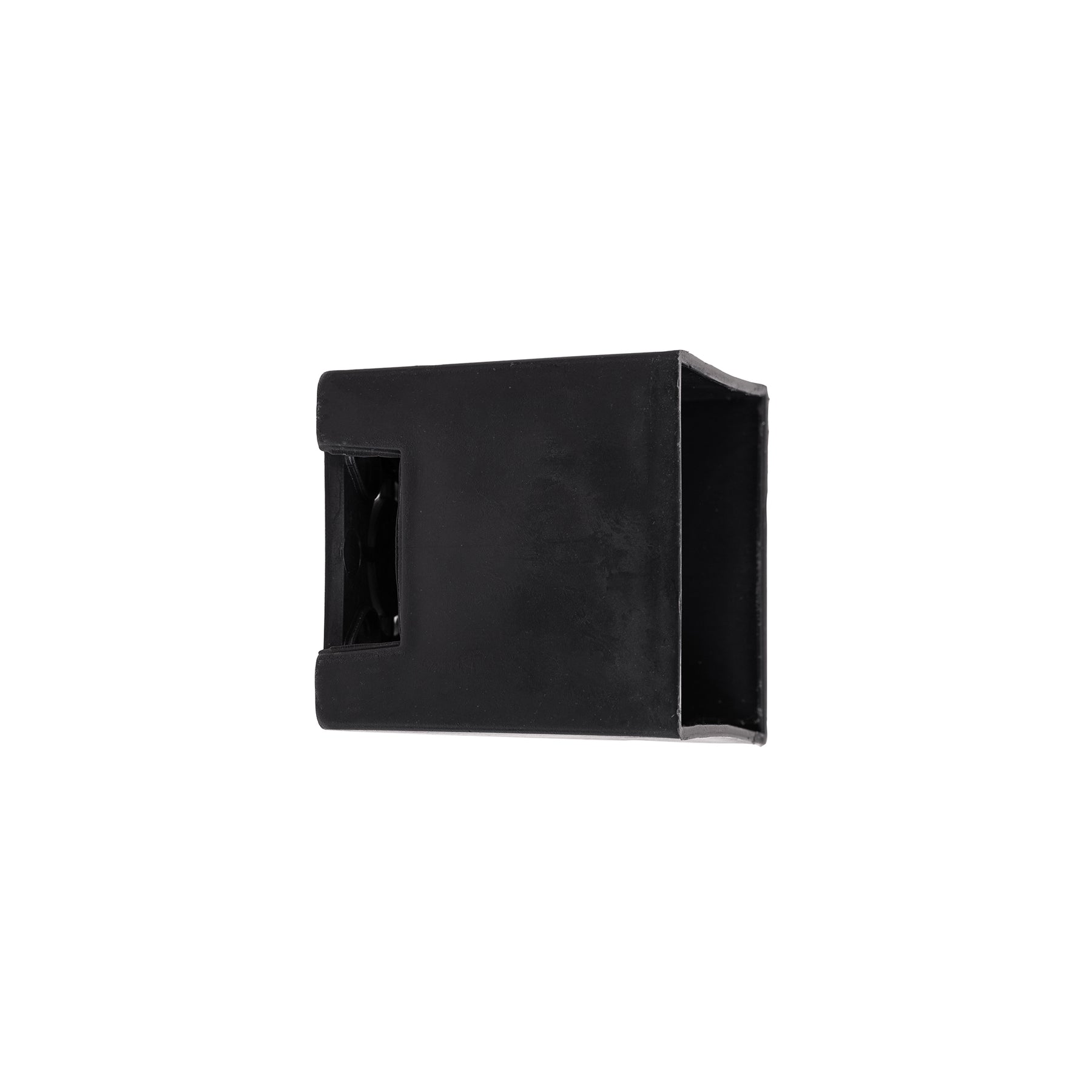 Trin Small LED Square Step 12V 1W Tri Colour Black - HV3111T-BLK-12V