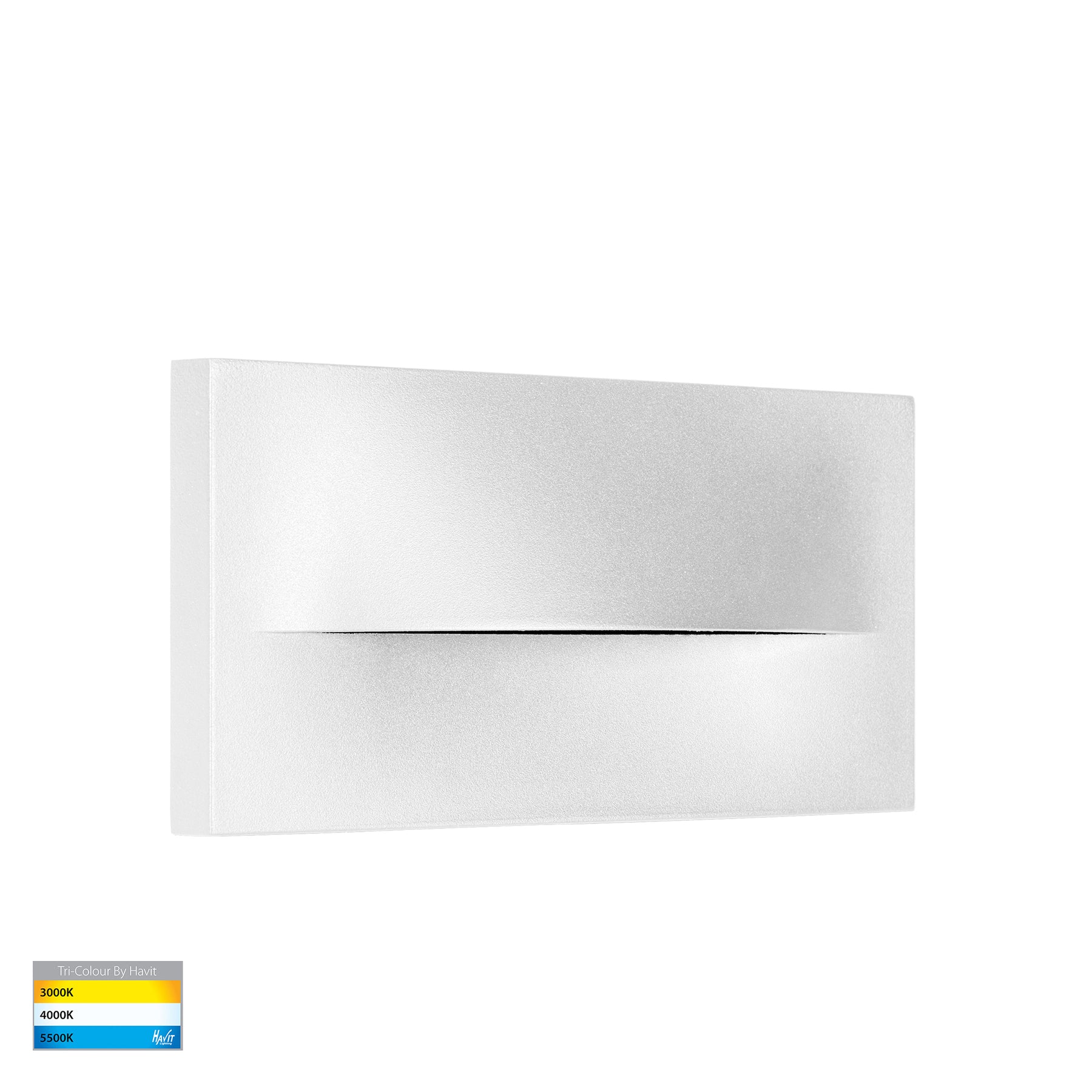 Lisca Rectangular LED Wall Light 12V 5W 3CCT White - HV3229T-WHT-12V