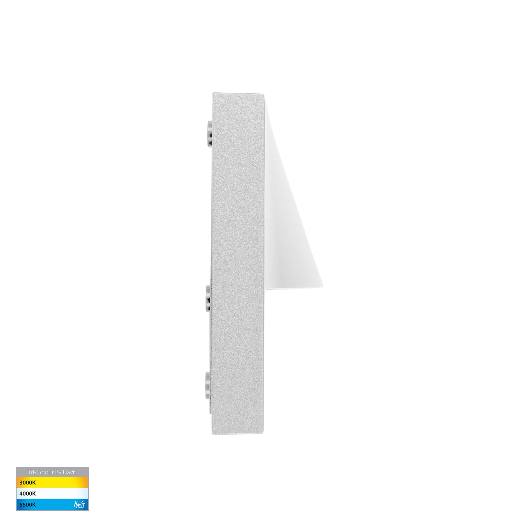 Lisca Rectangular LED Wall Light 12V 5W 3CCT White - HV3229T-WHT-12V