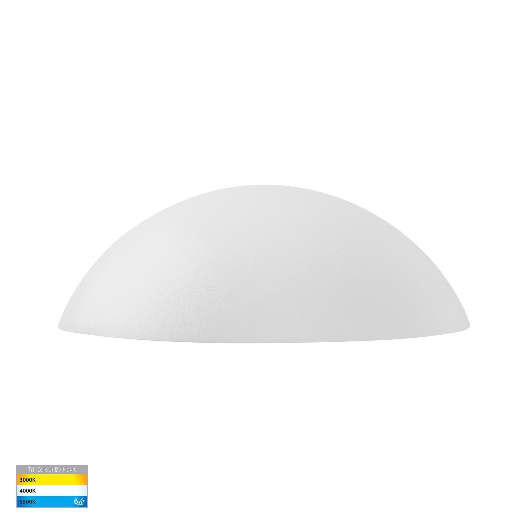 Curva LED Step Light Solid Brass White 12V 7.5W Tri Colour - HV3253T-WHT-12V