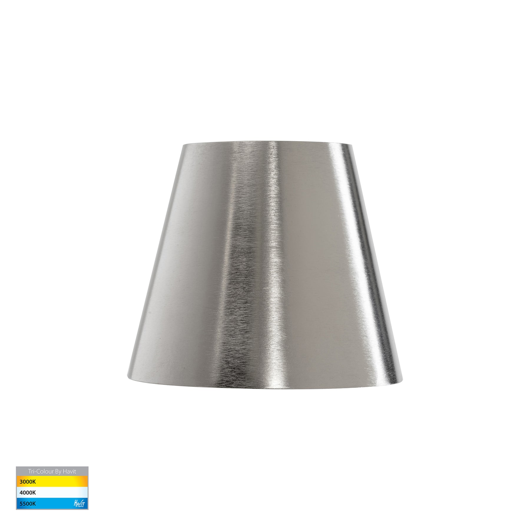Kaval LED Surface Mounted Wall Light 12V 1.5W Tri Colour Stainless Steel - HV3285T-SS316-12V