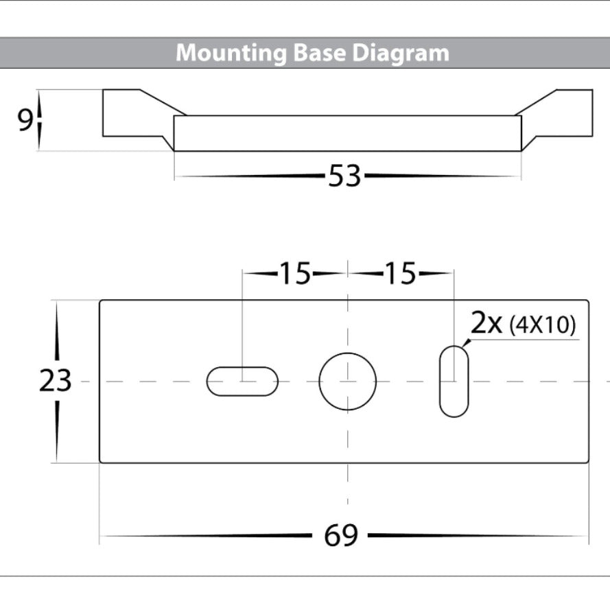 Buy Outdoor Step Lights Australia Stylez Surface Mounted Step Light 316 Stainless Steel 3000K - HV3288W-SS316