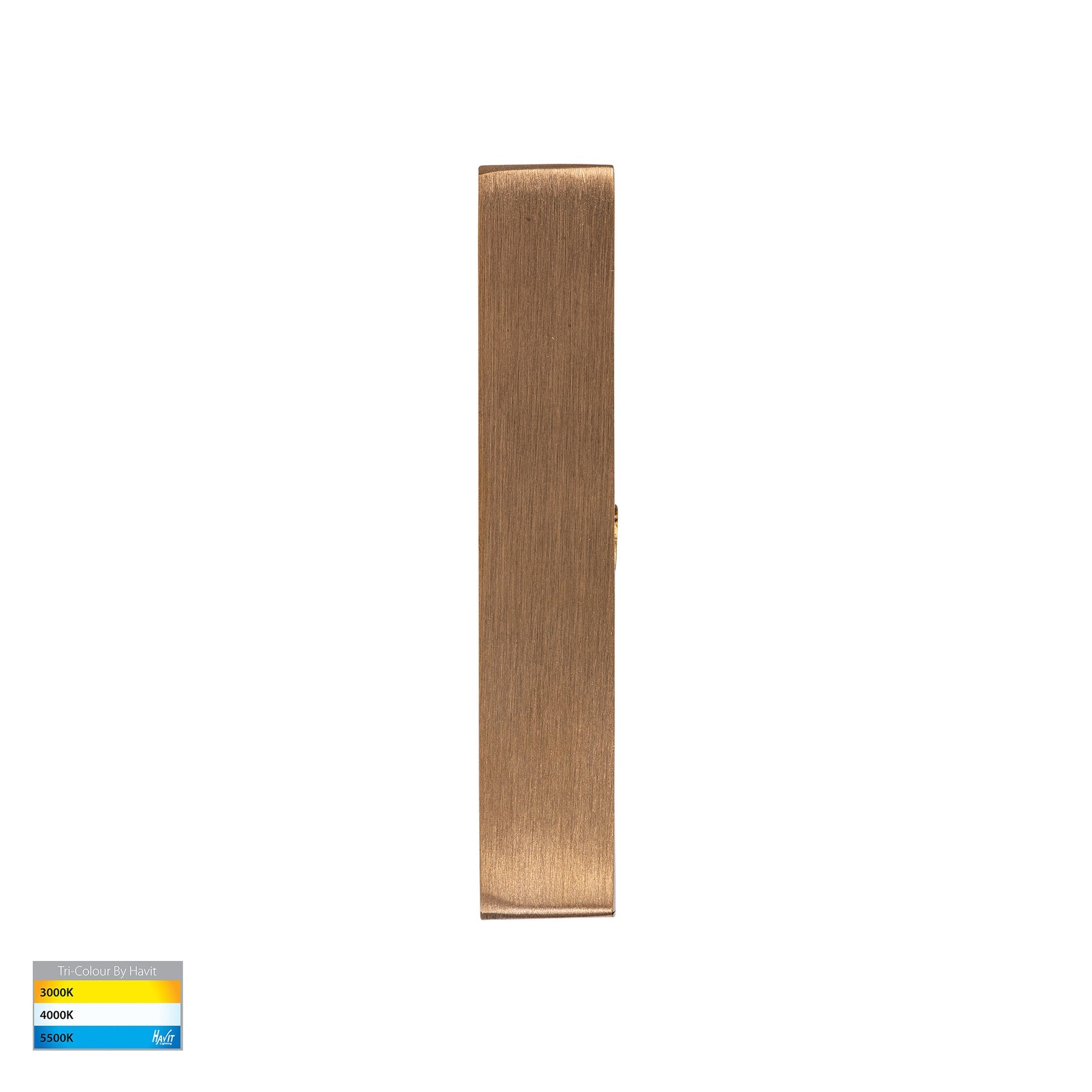 Ardam LED Step Light Solid Brass 12V 3W Tri Colour - HV3295T-BR-12V