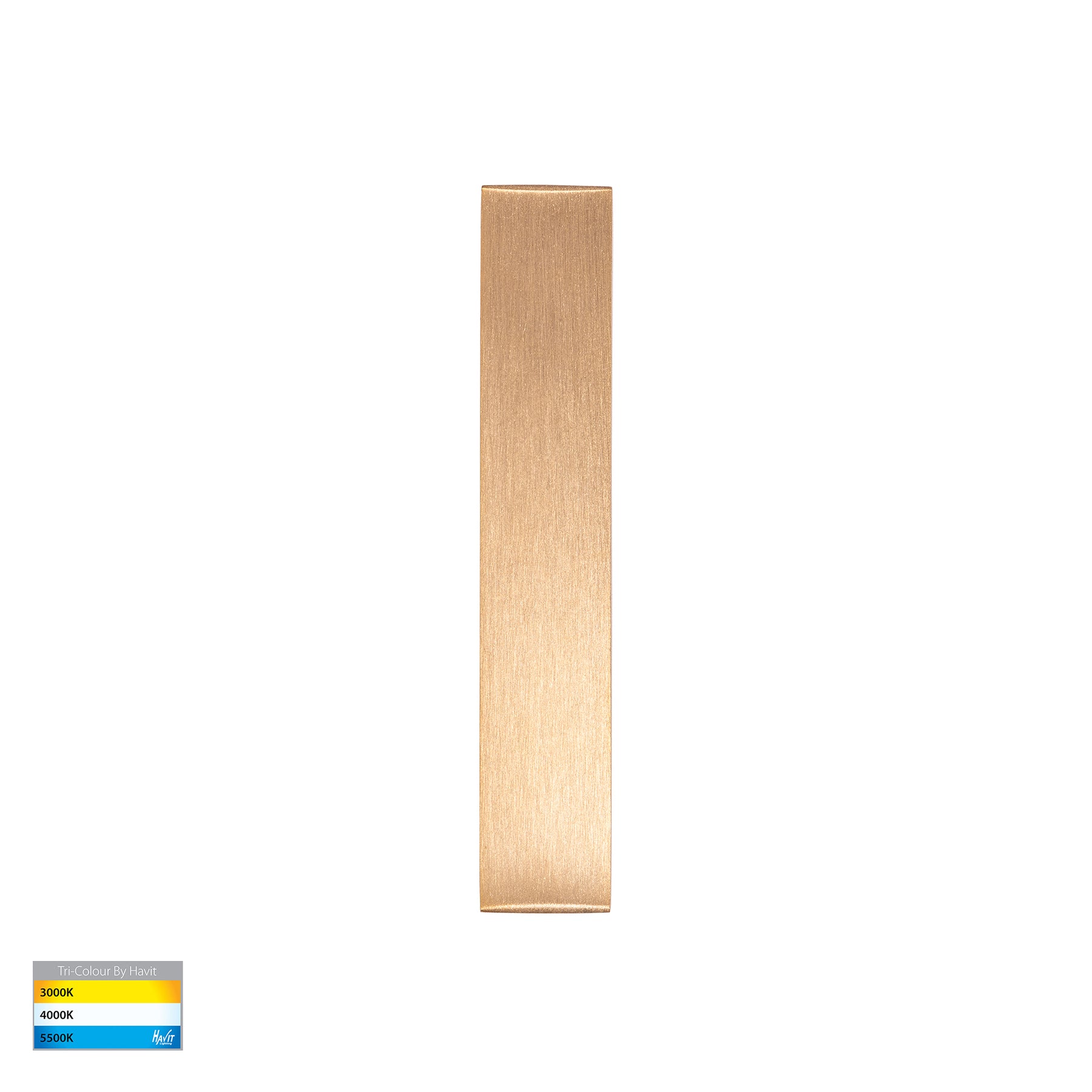 Ardam LED Step Light Solid Brass 12V 6W Tri Colour - HV3296T-BR-12V