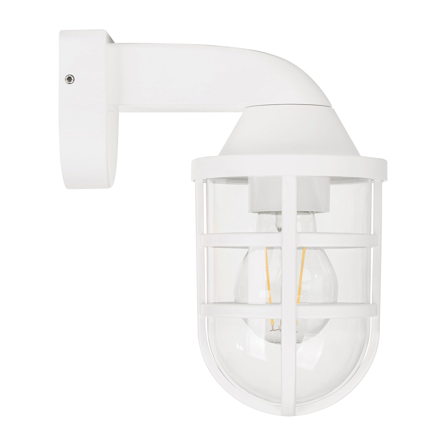 Marina Wall Light Polycarbonate White 8W 2700K - HV3511W-WHT