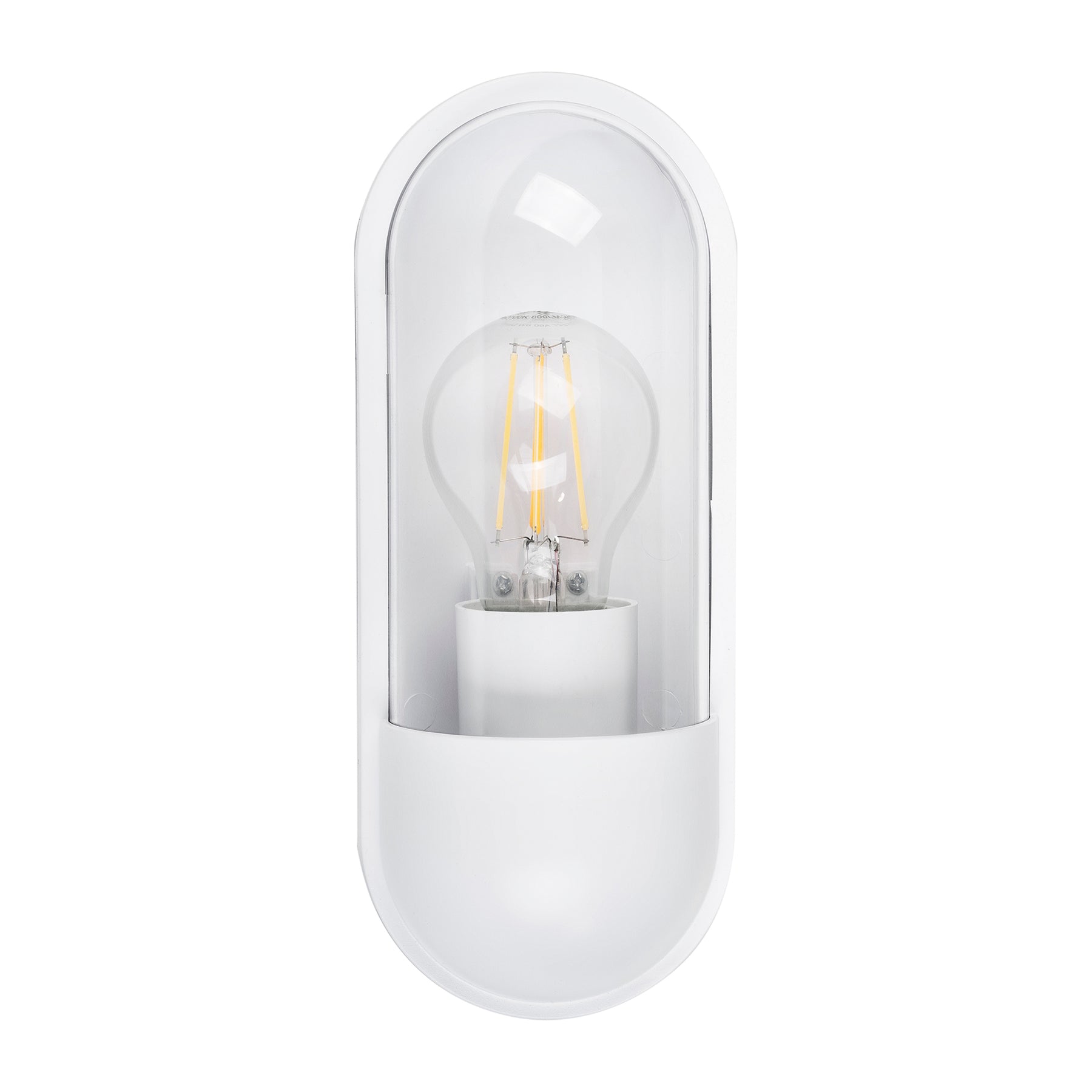 Lume Wall Light Polycarbonate White 8W 2700K - HV3512W-WHT