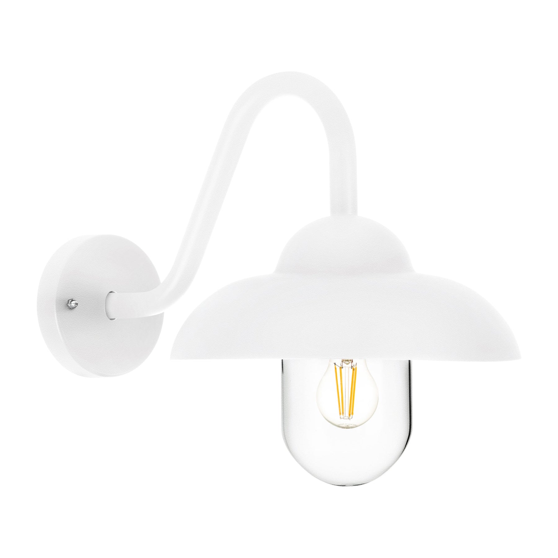 Loka LED Wall Light 8W 2700K White - HV3519W-WHT