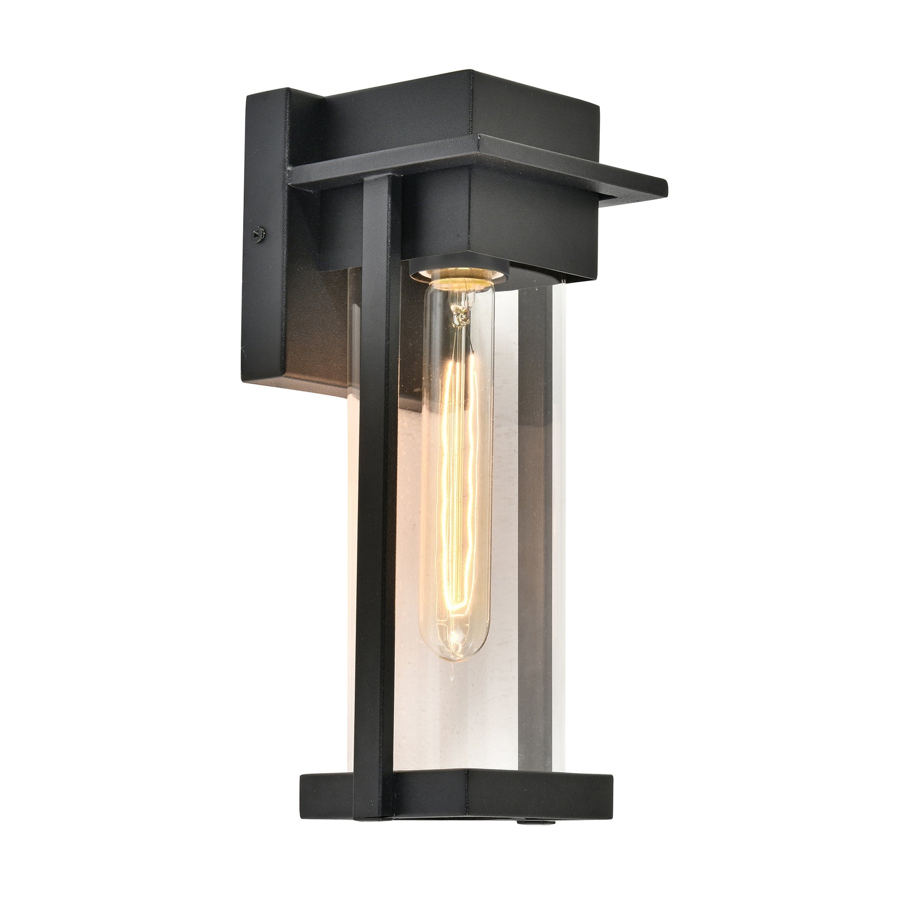 Ashton Small LED Wall Light 8W 2700K Black - HV3537W-S-BLK