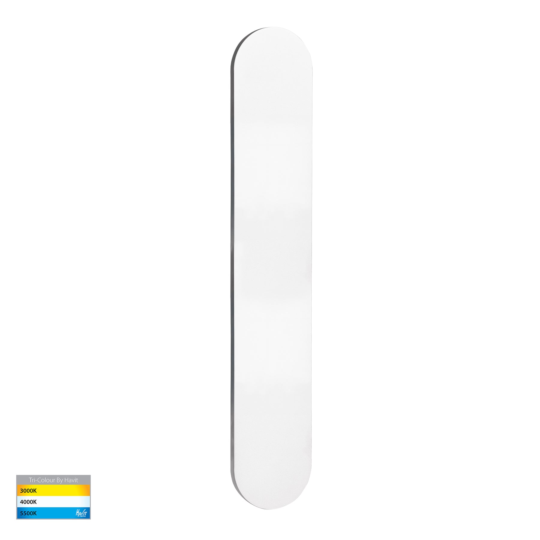 Barline Shadow LED Wall Light 12W Tri Colour White - HV3562T-WHT