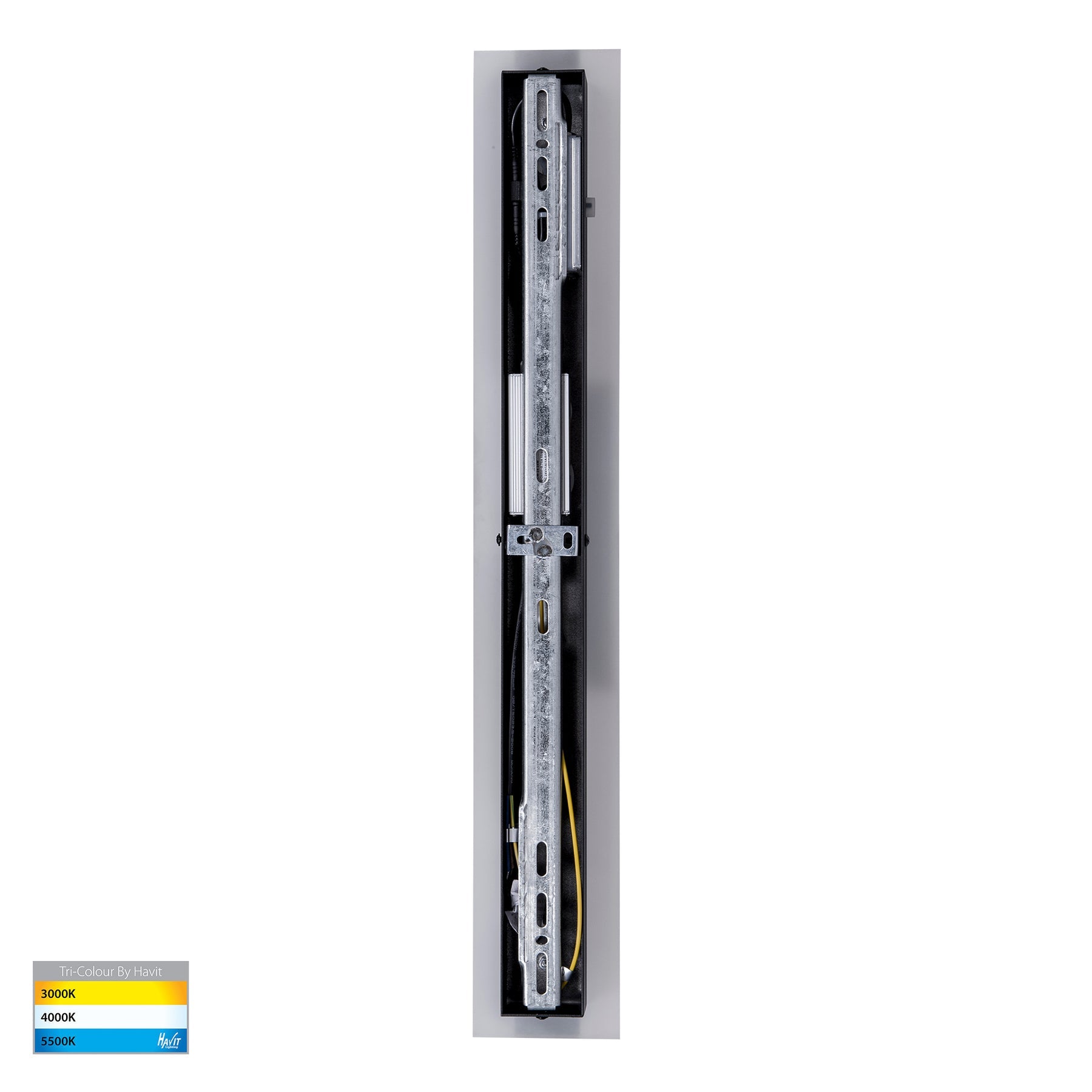 Barline LED 600mm Wall Light 24V 9W-18W 3CCT Black - HV3582T-BLK-24V