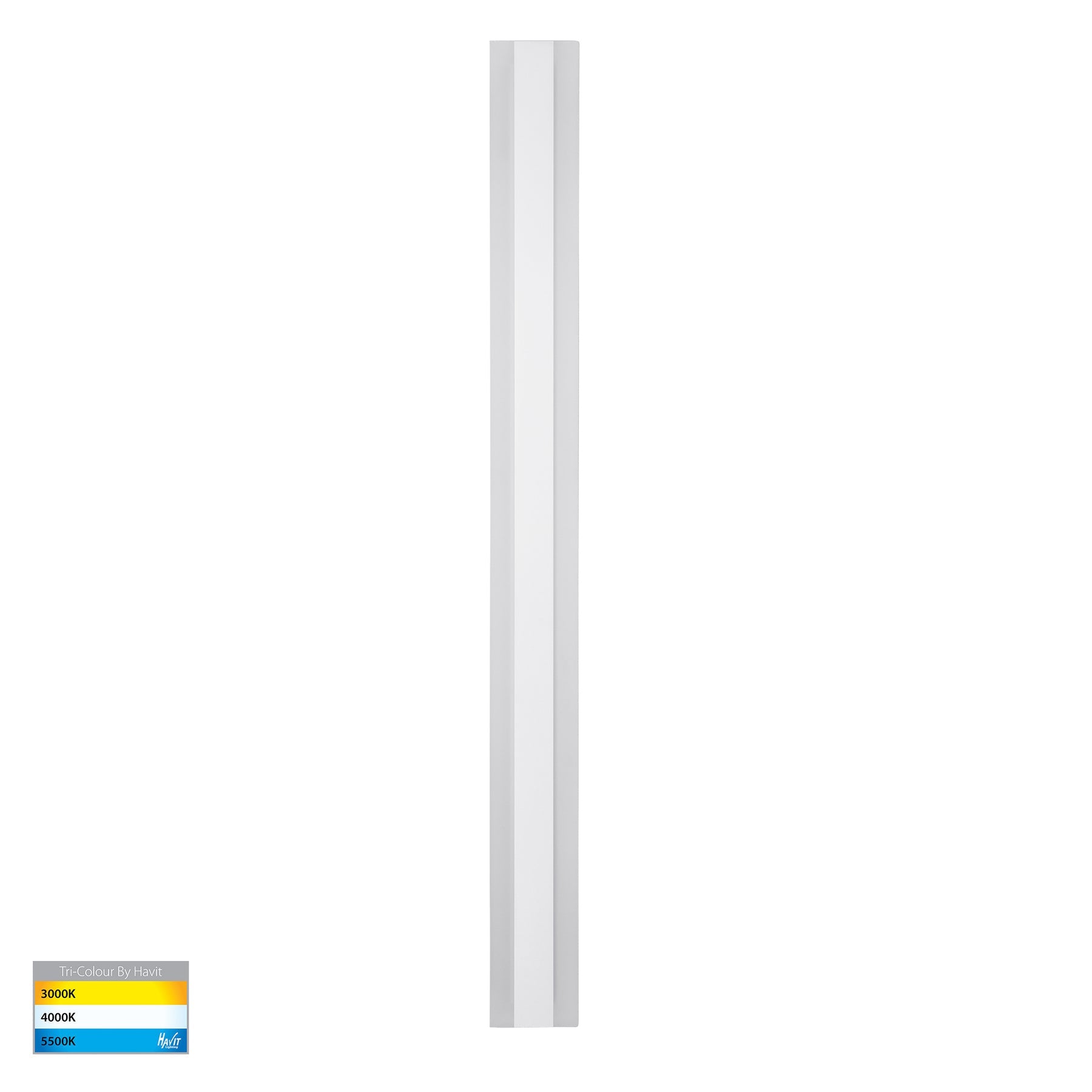 Barline LED 1000mm Wall Light 24V 15W-30W 3CCT White - HV3584T-WHT-24V