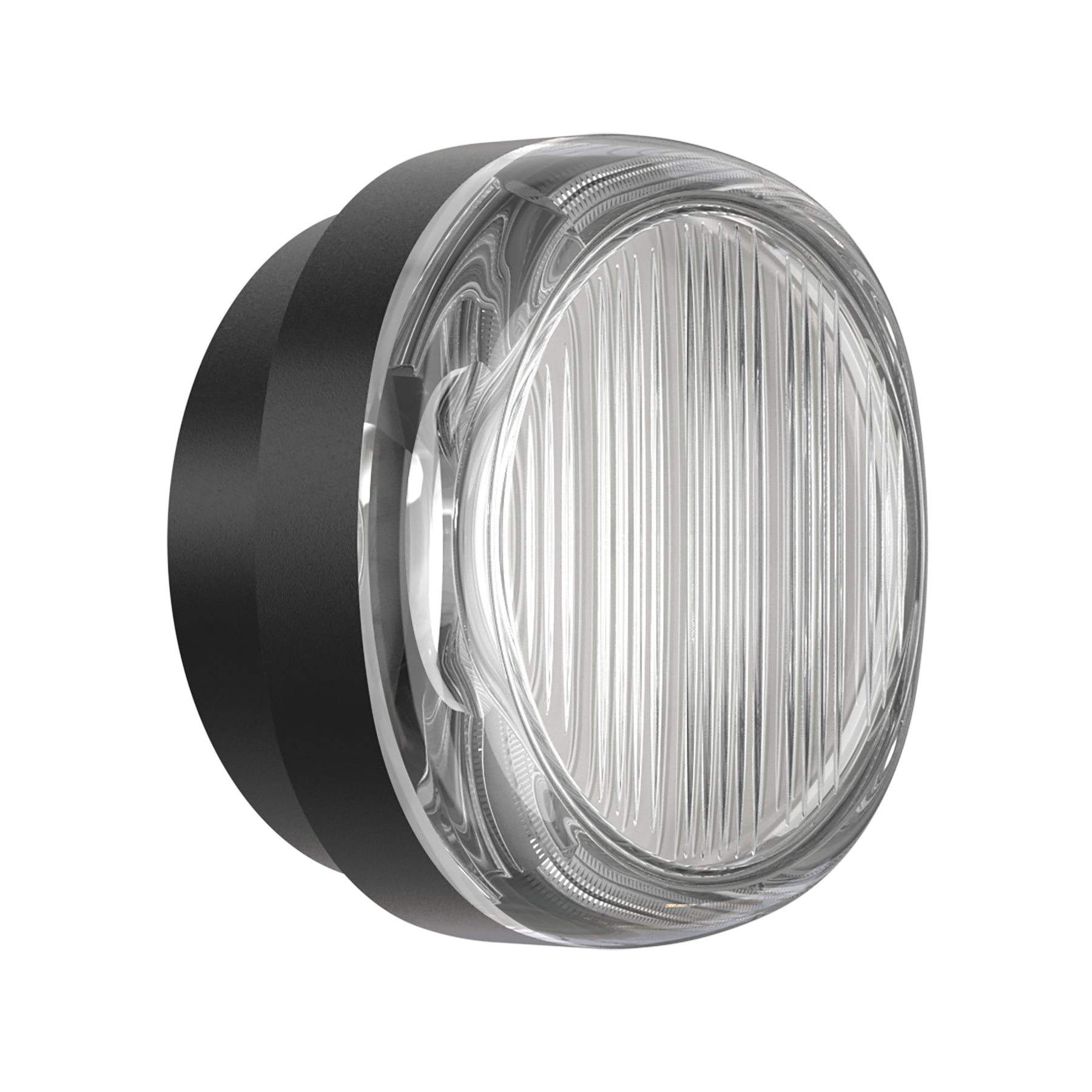 Lasi LED Wall Light 240V 12W 3000K Black - HV3619W-BLK