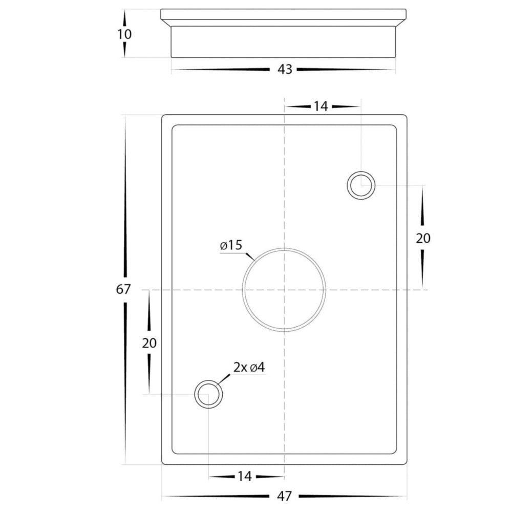 Buy Up / Down Wall Lights Australia Aries Up & Down Wall Lights Black Aluminium 5CCT - HV3626S-ALUBLK