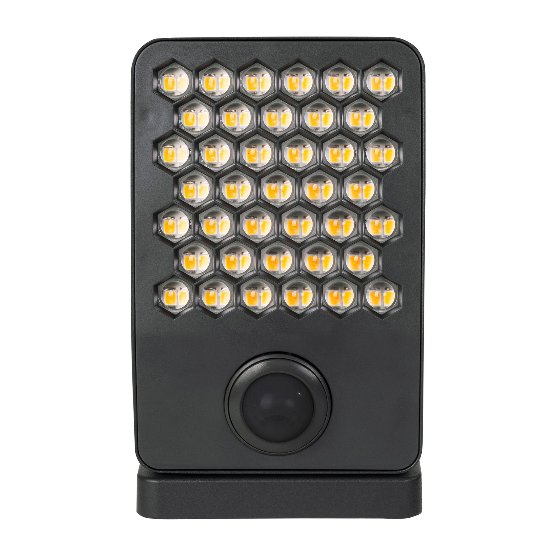 Favo LED Floodlight With Sensor 240V 13.7W 4000K Grey - HV3721N-GRY-PIR