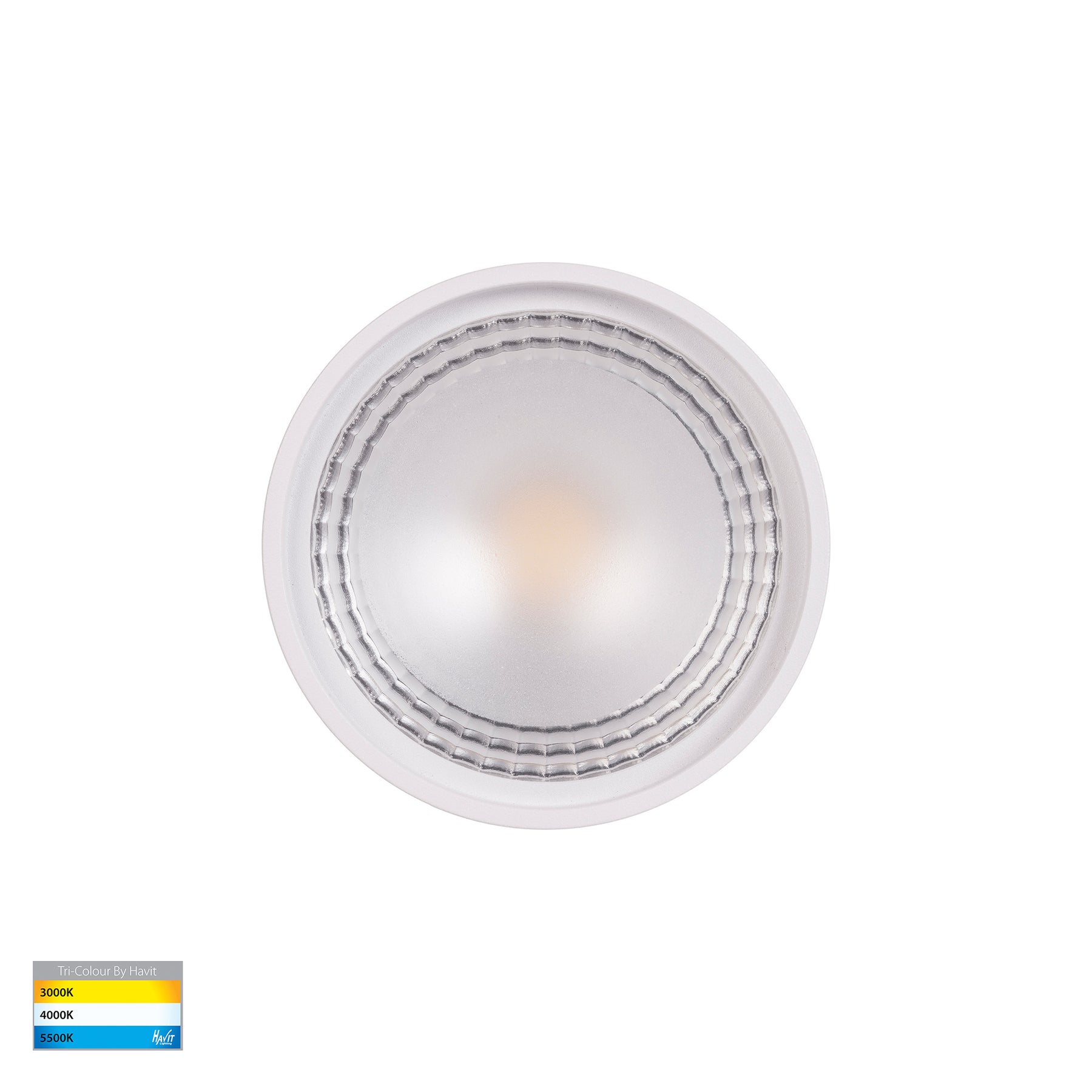 Nella LED Surface Mounted Round Downlight 12V 7W 3CCT White - HV5802T-WHT-12V