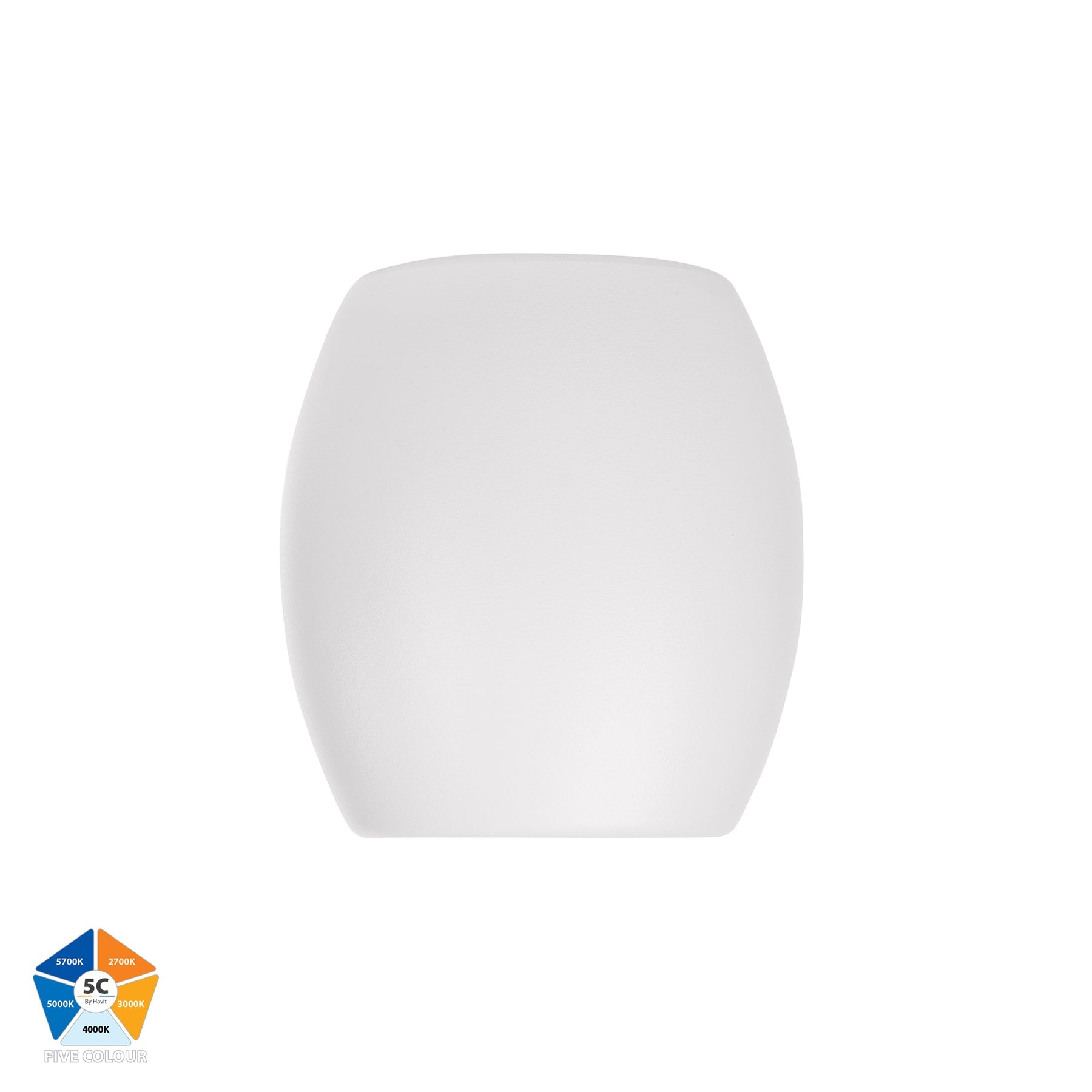 Nella LED Surface Mounted Downlight 7W 5CCT White - HV5848S-WHT