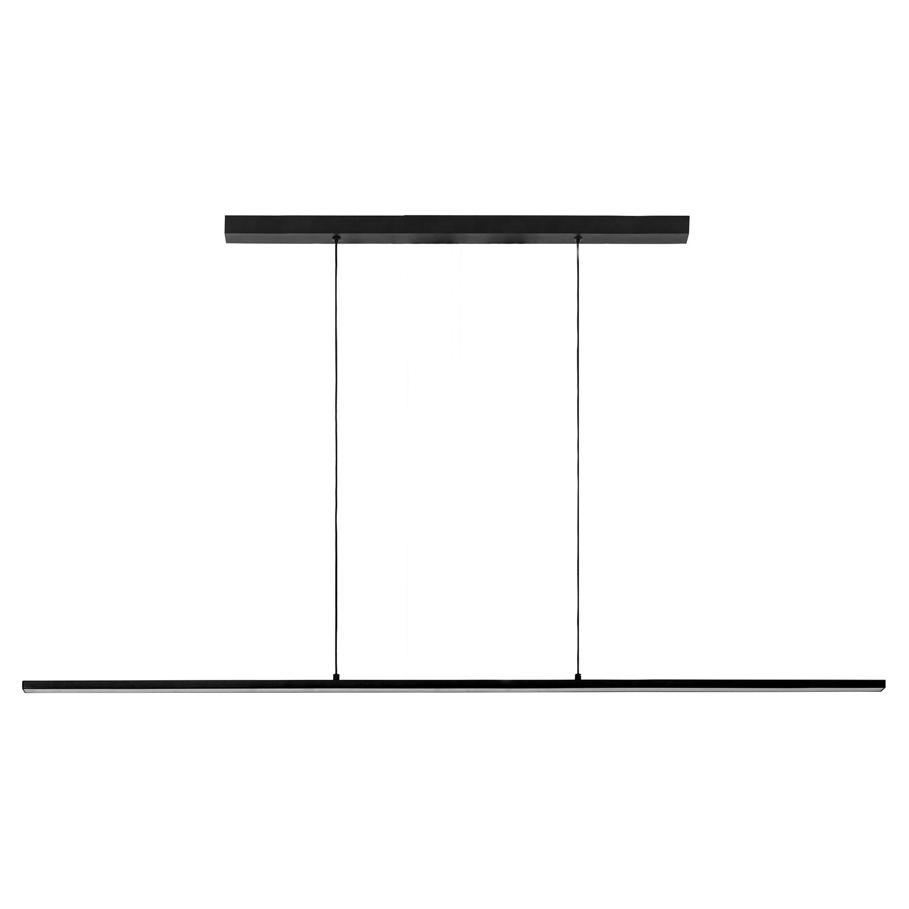 Proline 1600mm LED Pendant Light Aluminium Black 50W TRI Colour - HV6006T-BLK