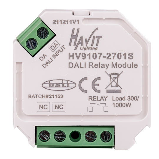Dali Relay Module LED Plastic White 240V - HV9107-2701S