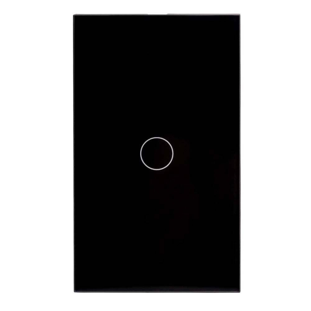 Buy Smart Switches & Plugs Australia Wifi Single Gang Wall Switch Black - HV9210-1