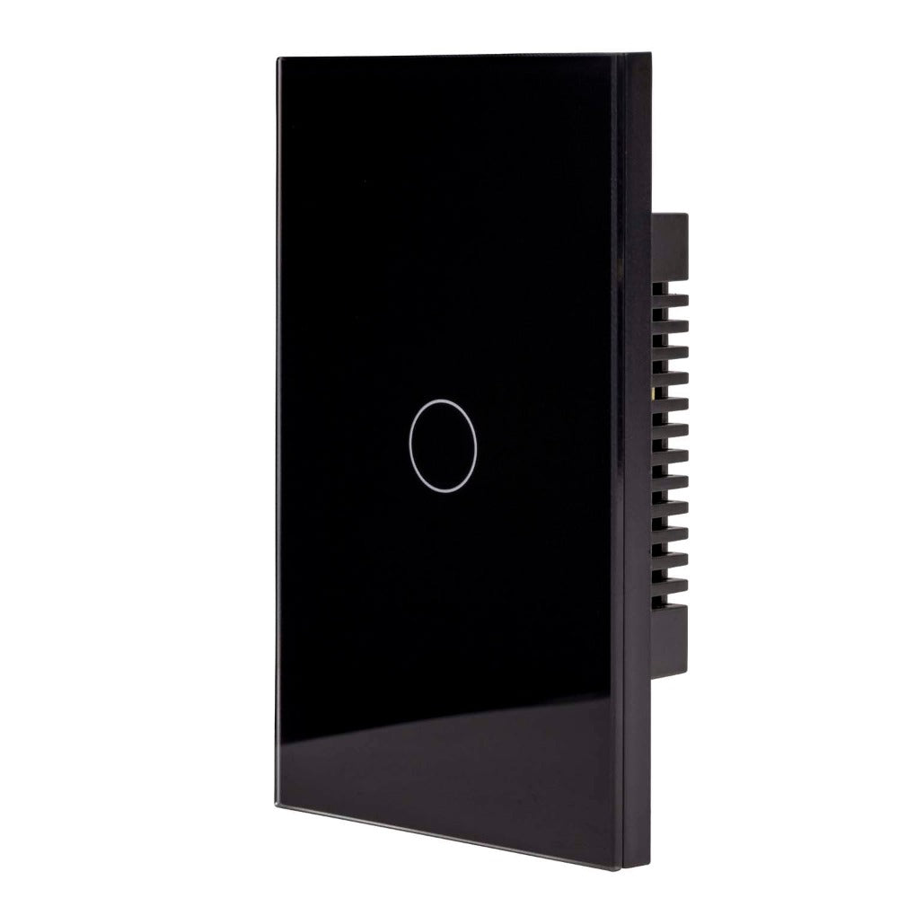 Wifi Single Gang Wall Switch Black -  HV9210-1