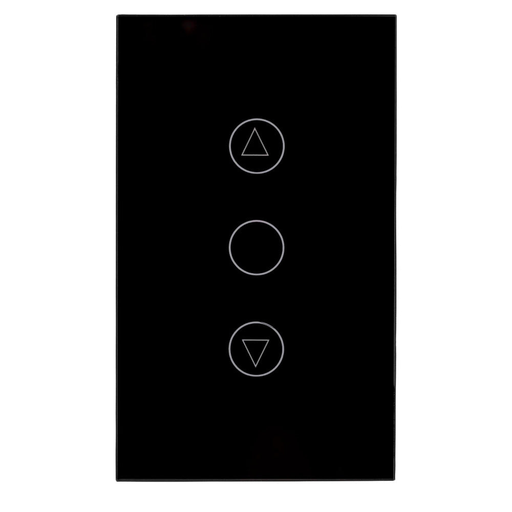Buy Smart Switches & Plugs Australia Wifi Single Gang Dimmer Wall Switch Black - HV9211