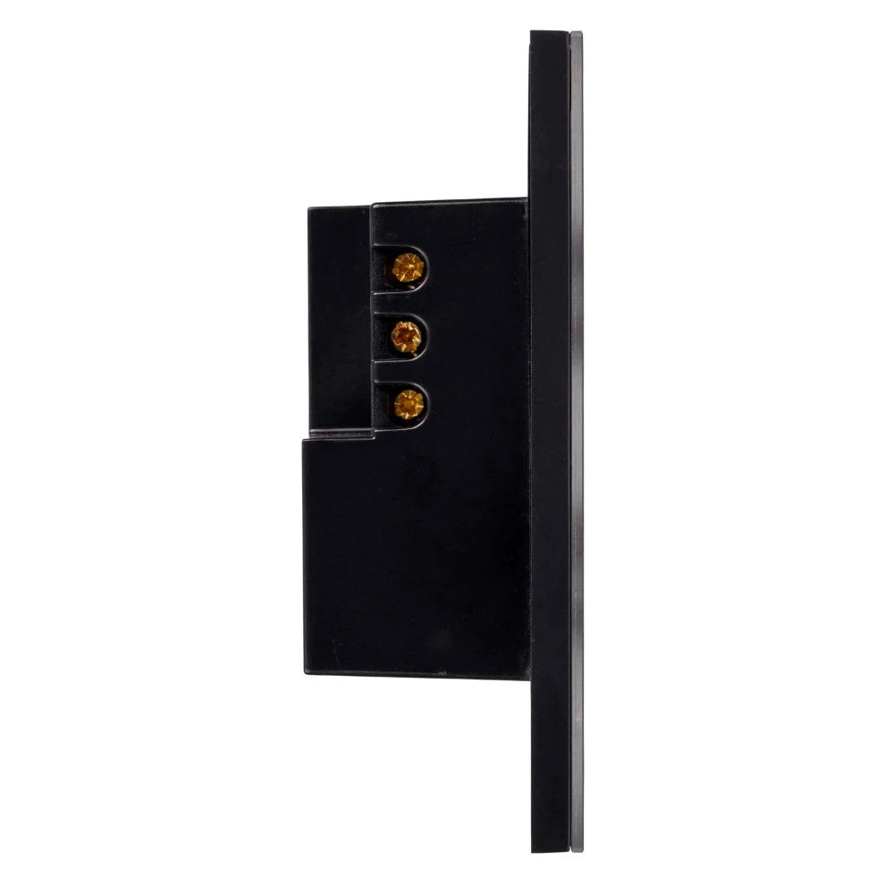 Buy Smart Switches & Plugs Australia Wifi Double Powerpoint Black - HV9214