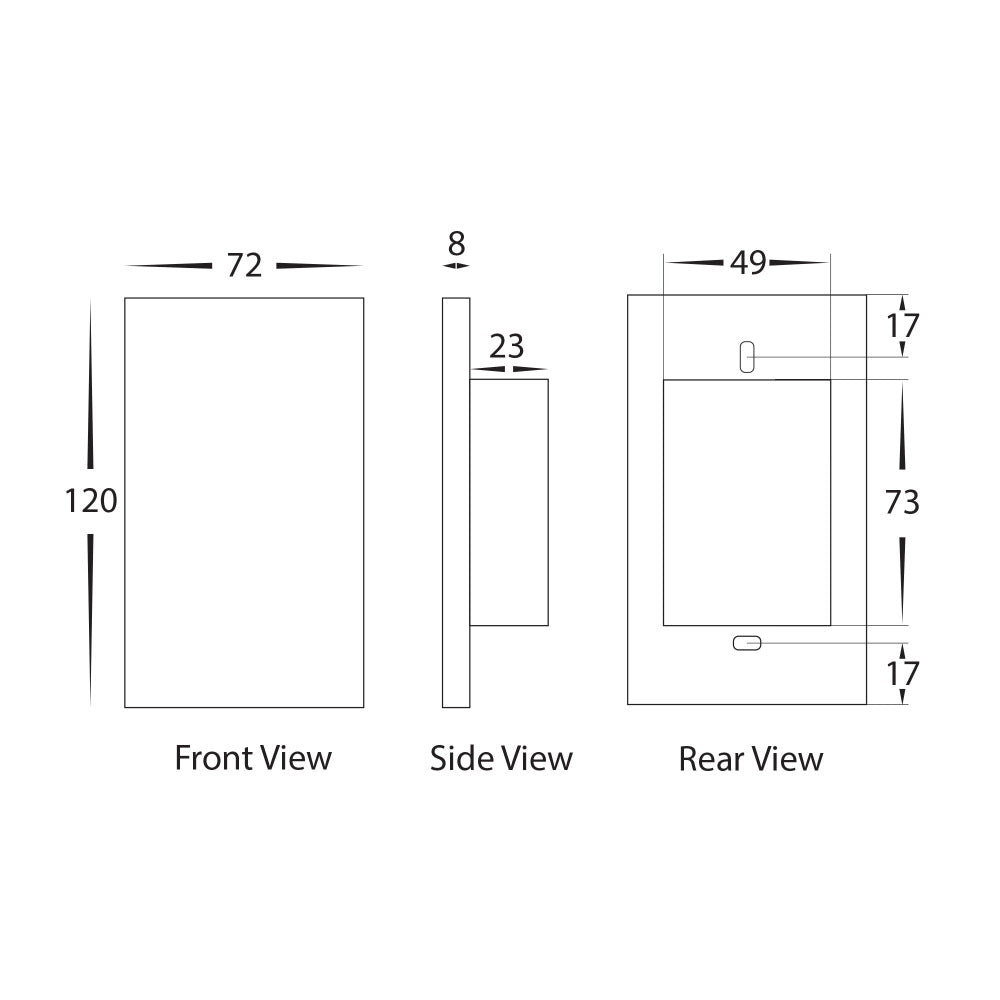 Buy Smart Switches & Plugs Australia Wifi 4 Gang Wall Switch Black with Gold Trim - HV9220-4