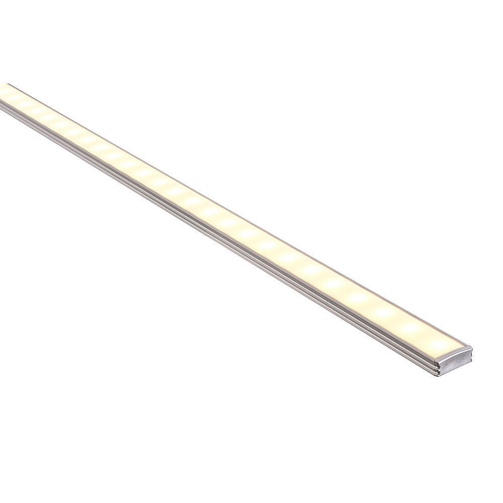 Buy Strip Light Profiles Australia Surface Mounted Square LED Profile 18mm Silver - HV9693-1707
