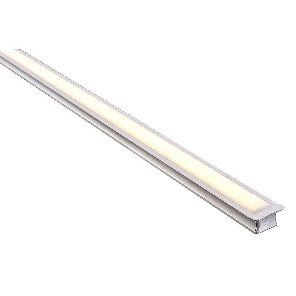 Buy Strip Light Profiles Australia Strip Light Profile L3000mm H15.3mm Opal Matte Aluminum - VB-ALP003-R-3M