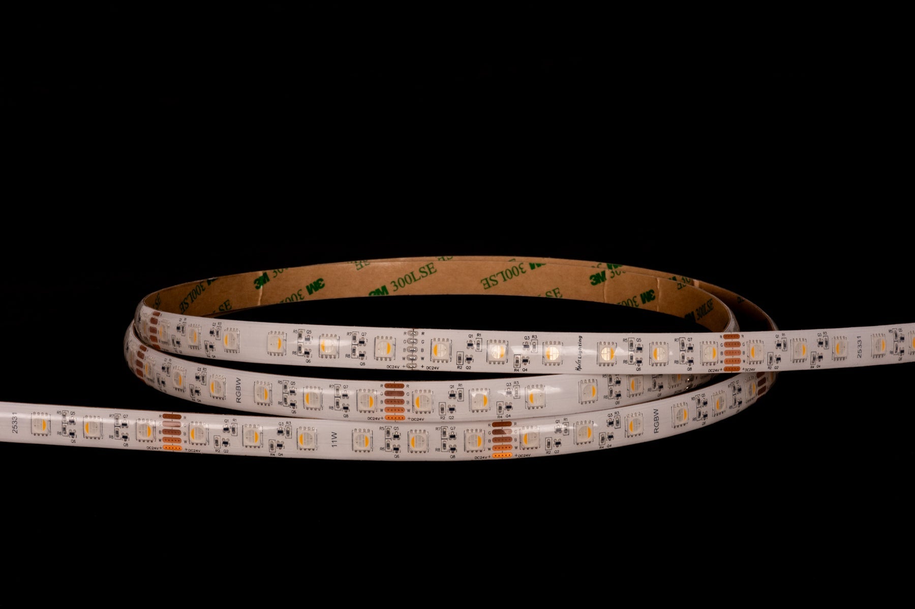 11W 24V DC IP54 Long Run LED Strip RGBW 60 Meter - HV9753-IP54-60-RGBW