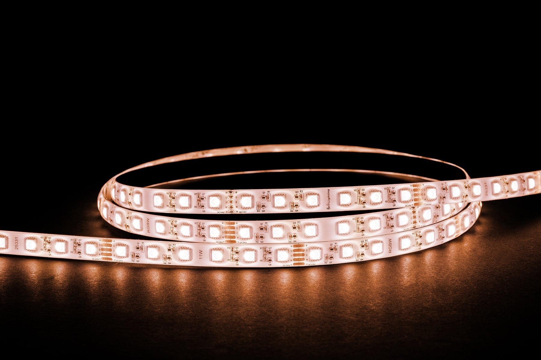 11W 24V DC IP54 Long Run LED Strip RGBW 60 Meter - HV9753-IP54-60-RGBW