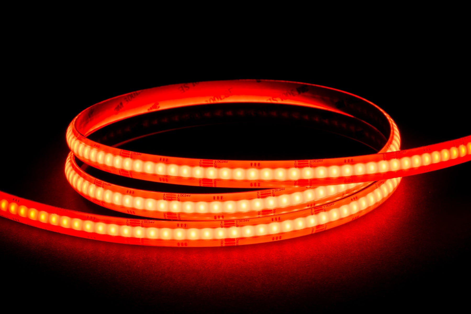 20W 24V DC IP54 LED Strip COB RGBCW 10 Metre - HV9761-IP54-840-RGBCW-10M