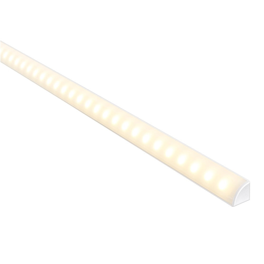 Buy Strip Light Profiles Australia Corner Profile W16mm White - HV9691-1616-WHT