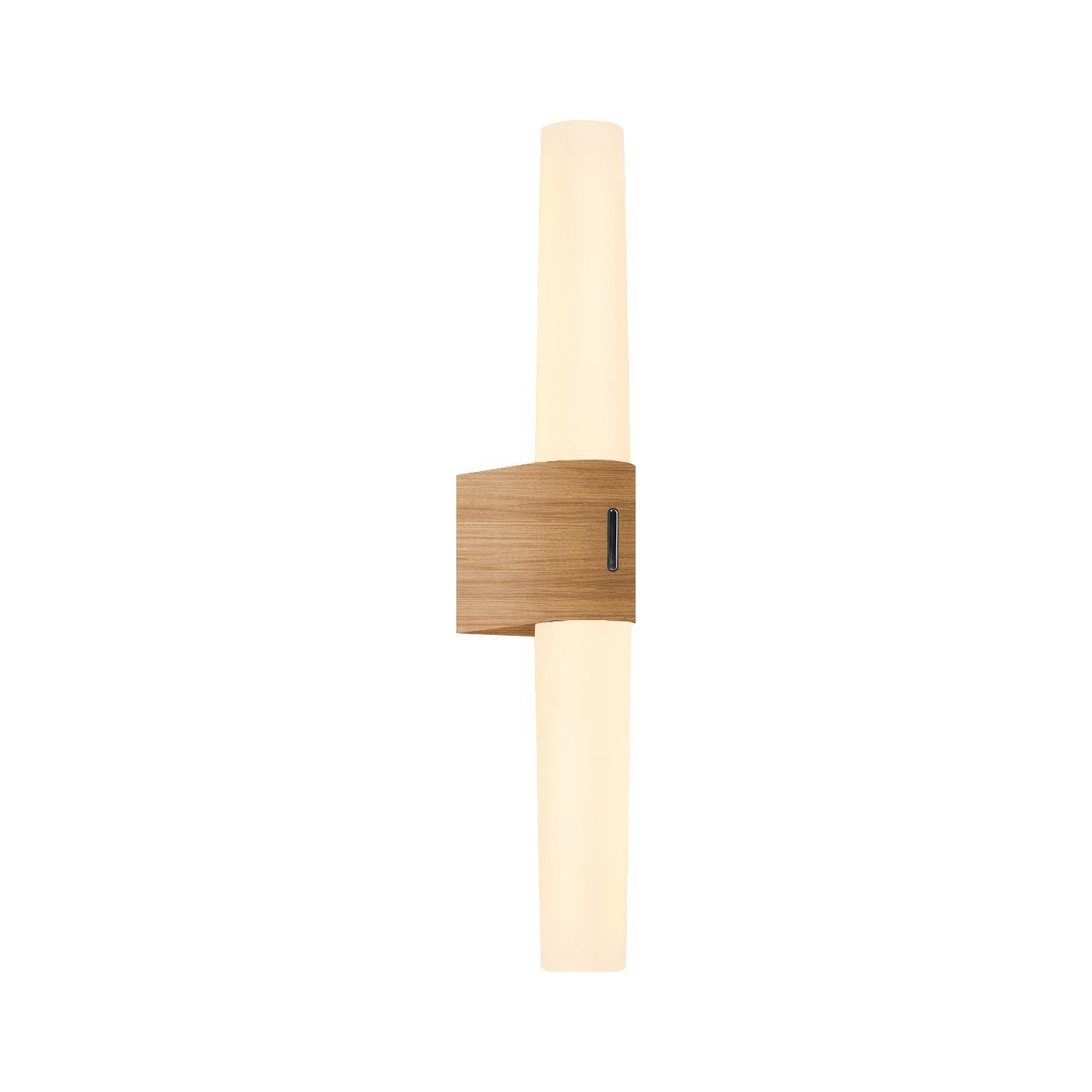 Helva Double Basic LED Wall Light Wood Foil - 2015311004
