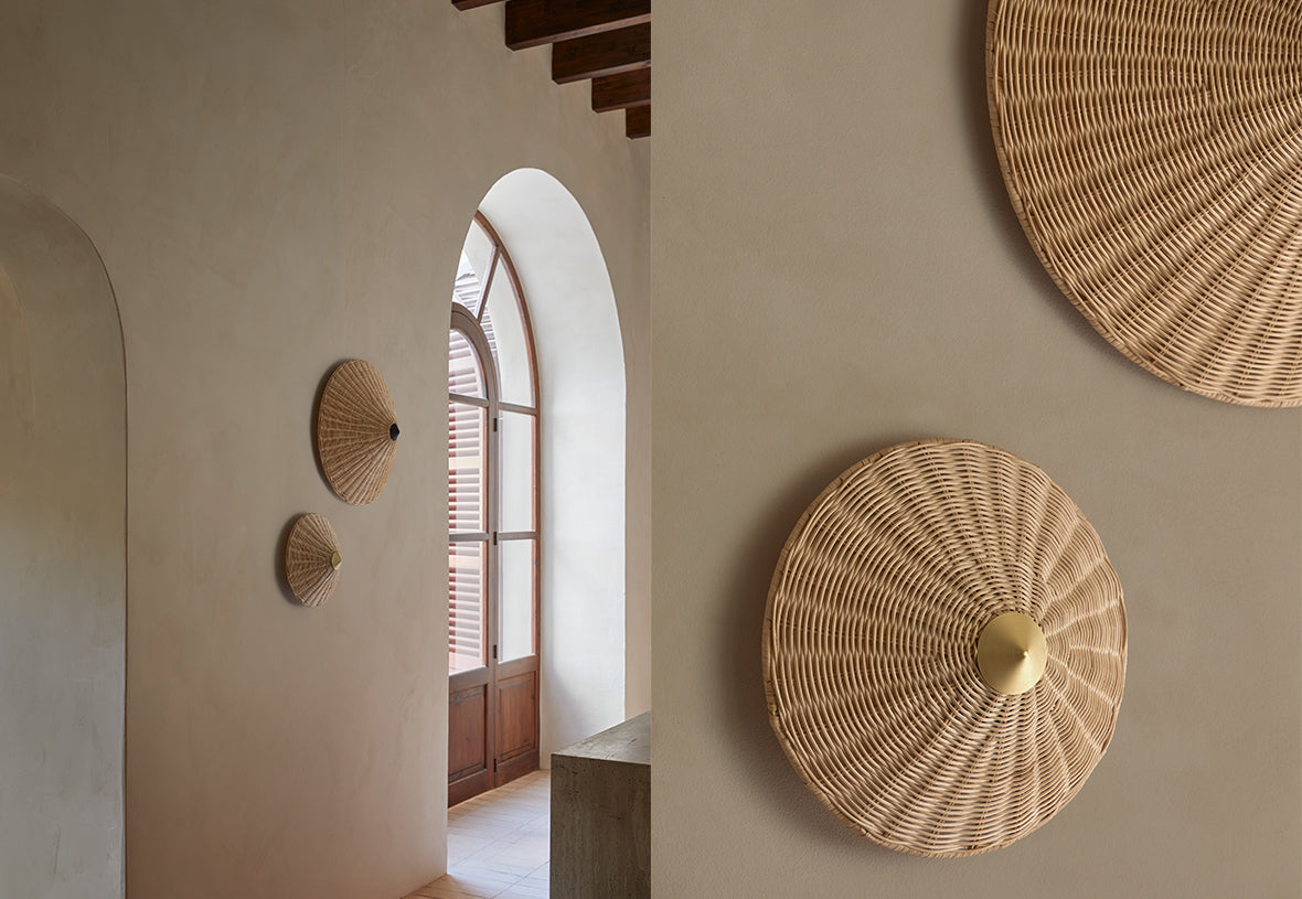 Ibre 500mm LED Wall Light 9W 2700K Matt Black or Matt Brass