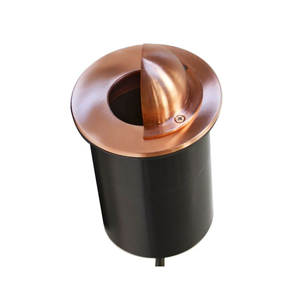 Buy Outdoor Step Lights Australia Exterior 12V MR16 Recessed Eyelid Wall Light Copper IP67 - IGMEYEC