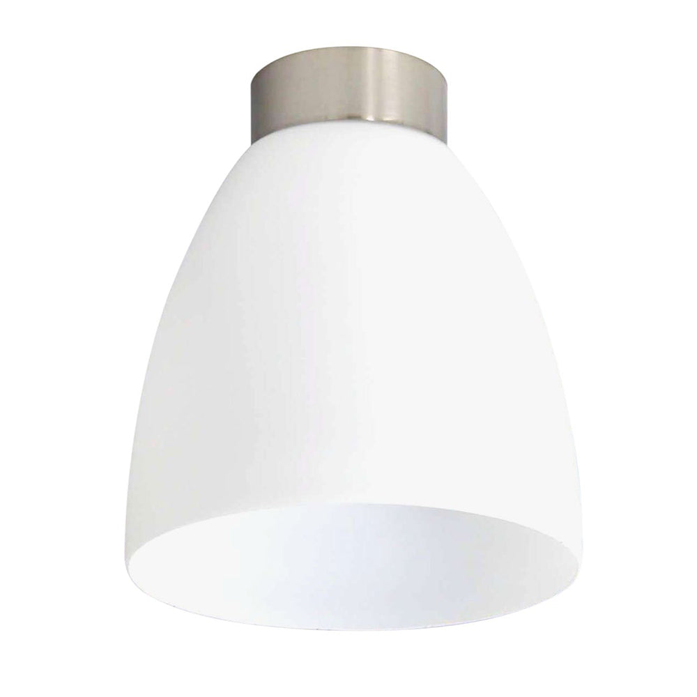Buy DIY Batten Fix Lights Australia Erin 1 Light Batten Fix Nickel & Opal Matt - ERIN BF