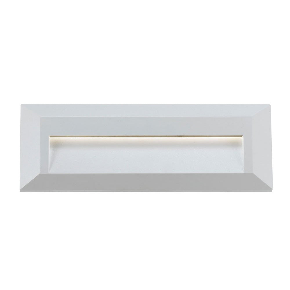 Buy Outdoor Step Lights Australia Prima Rectangle LED Step Light 2W 4000K IP65 Silver - PRIMA EX.RE-SL