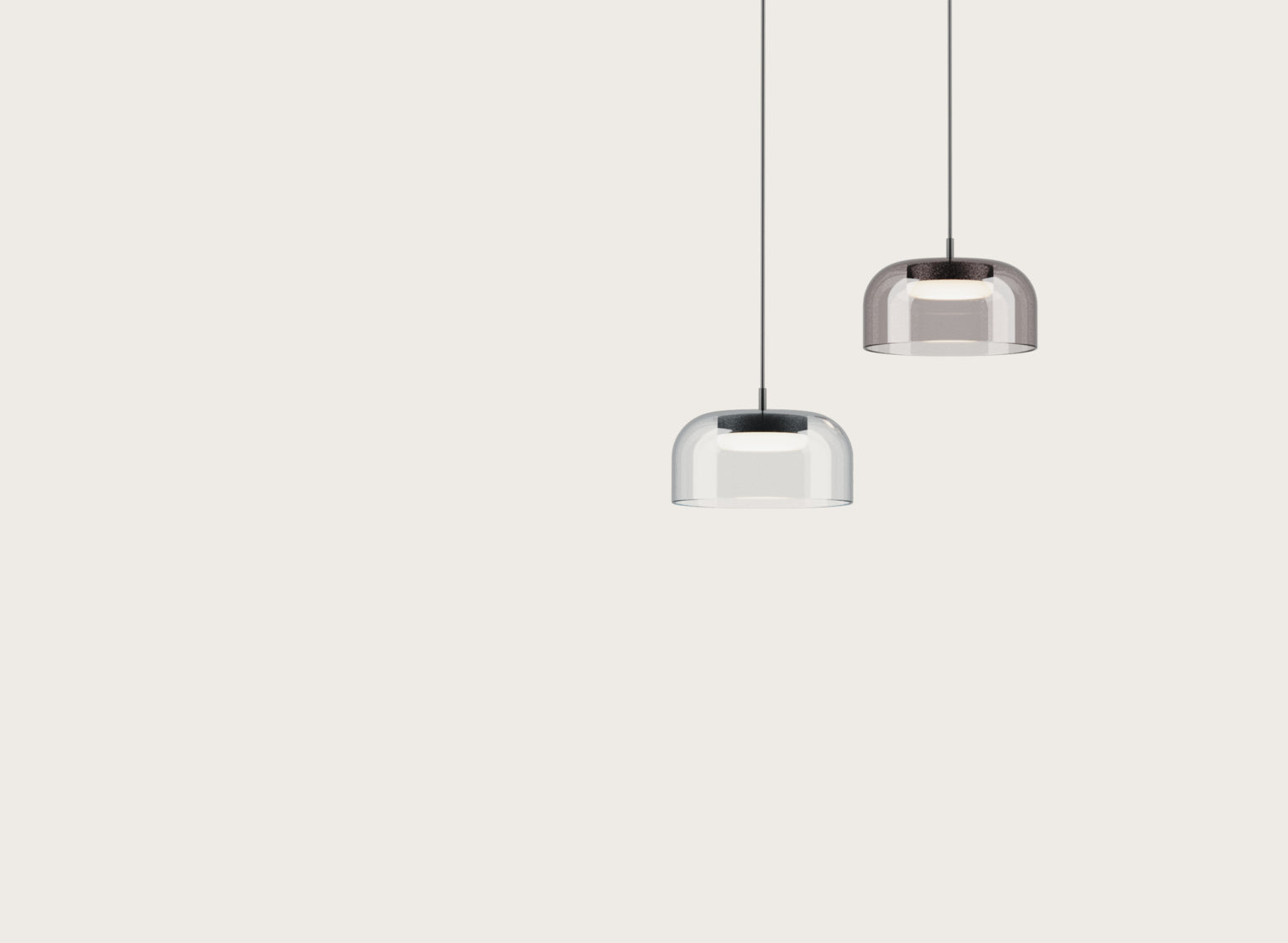 Ipon LED Pendant 10W 2700K Matte Black or Aged Gold