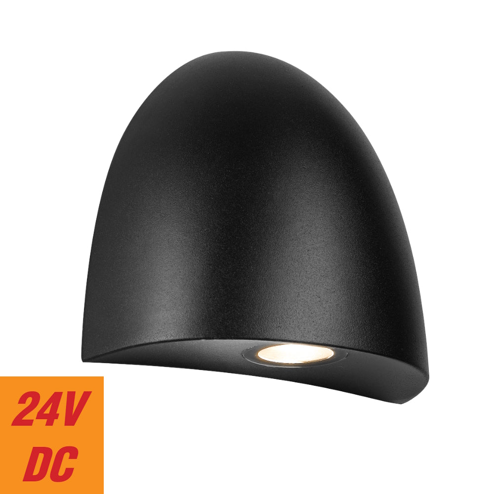 Zora LED Step Light 3W 3000K Black - JORA EX3-BK324