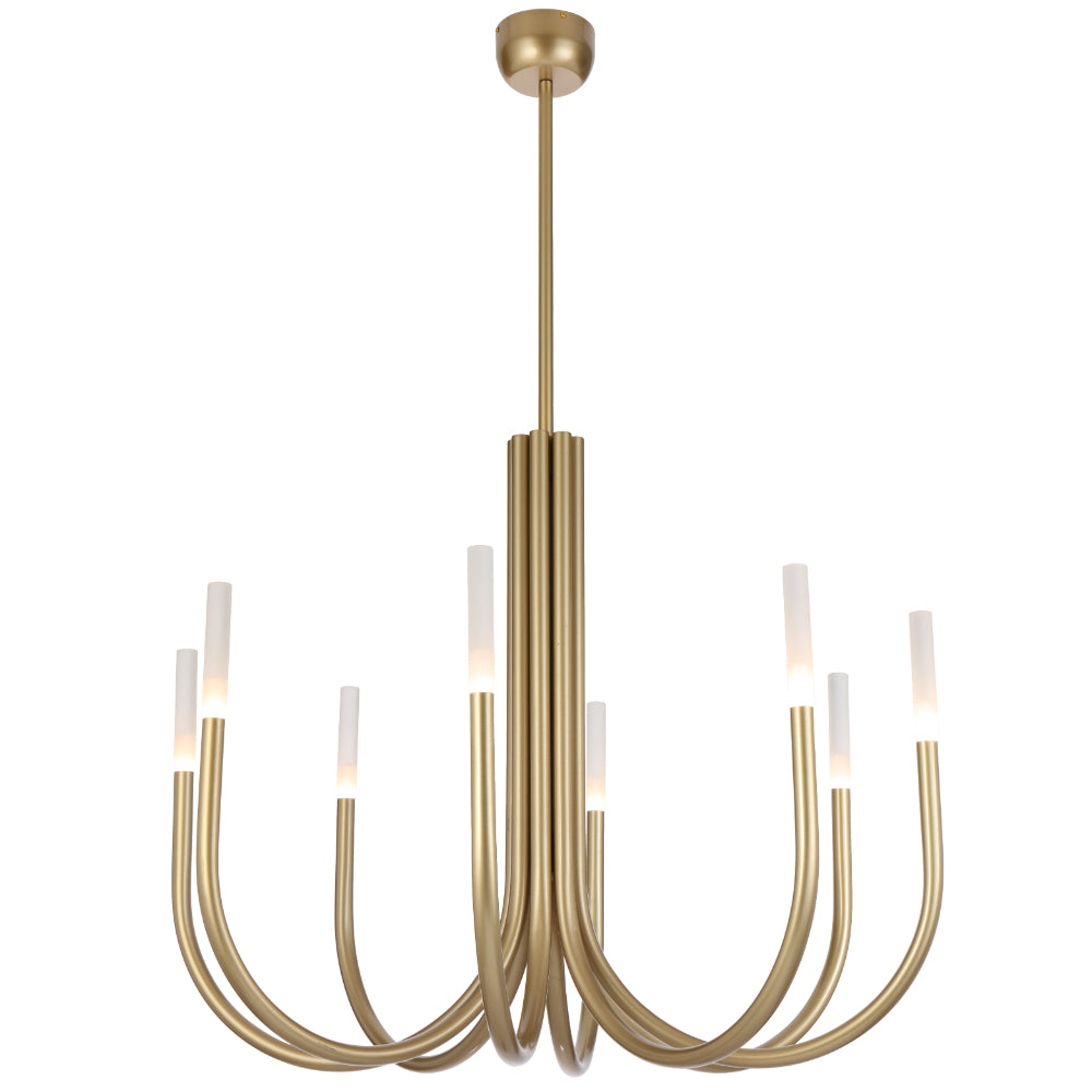 Joshua 8 Light LED Pendant Gold - JOSHUA PE8-GD