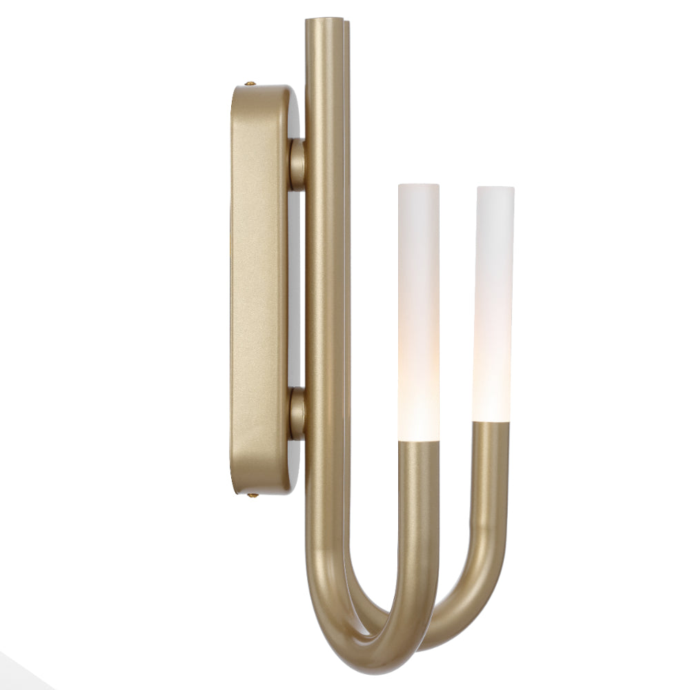 Joshua LED Wall Light 6W 3000K Gold - JOSHUA WB40-GD