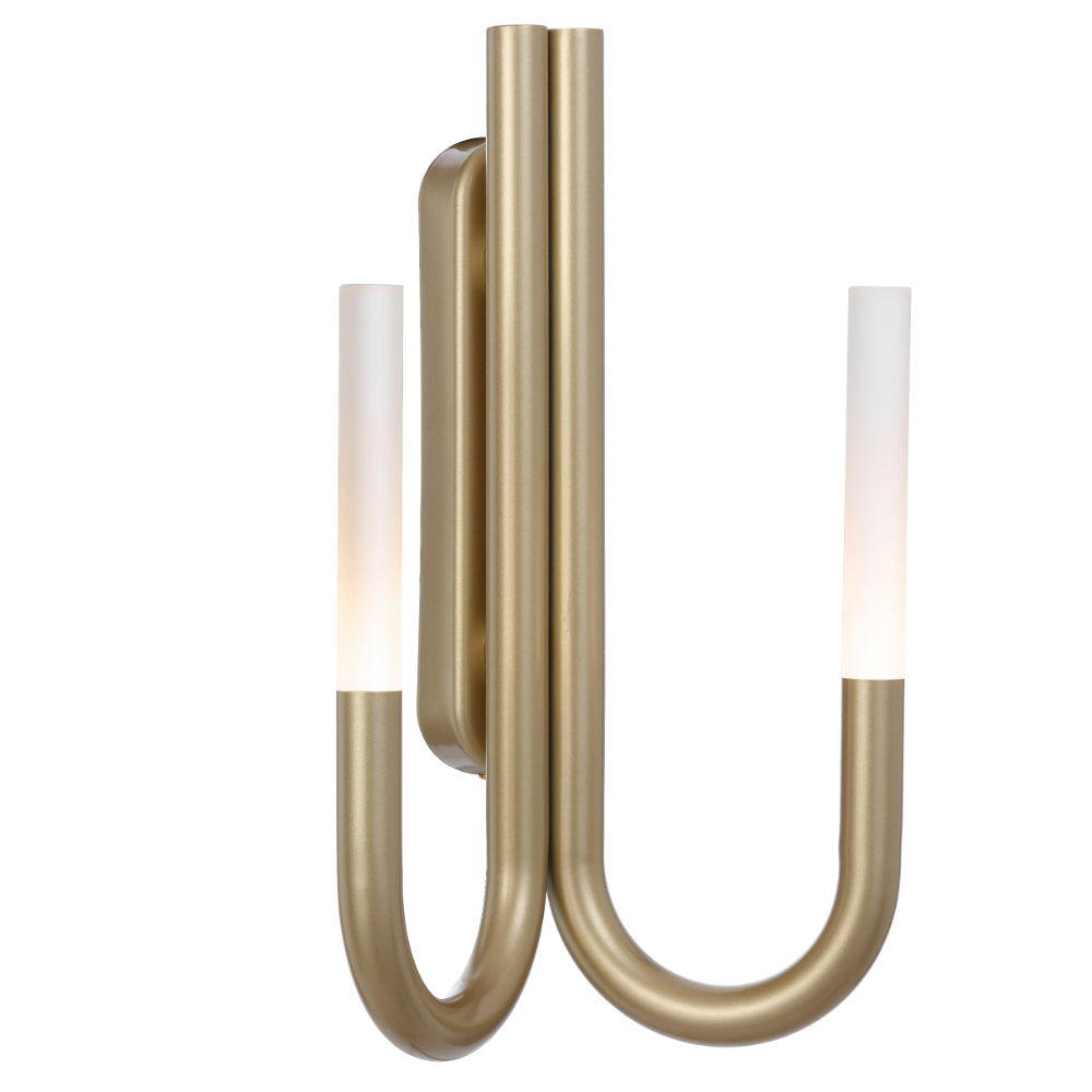 Joshua LED Wall Light 6W 3000K Gold - JOSHUA WB40-GD