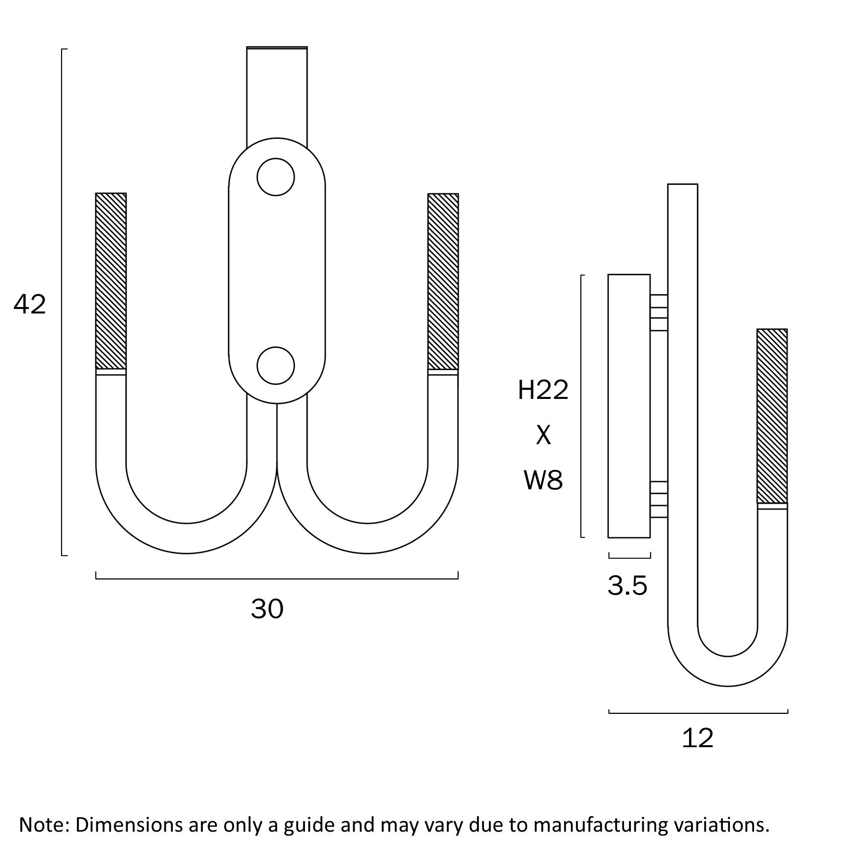 Joshua LED Wall Light 6W 3000K Gold - JOSHUA WB40-GD