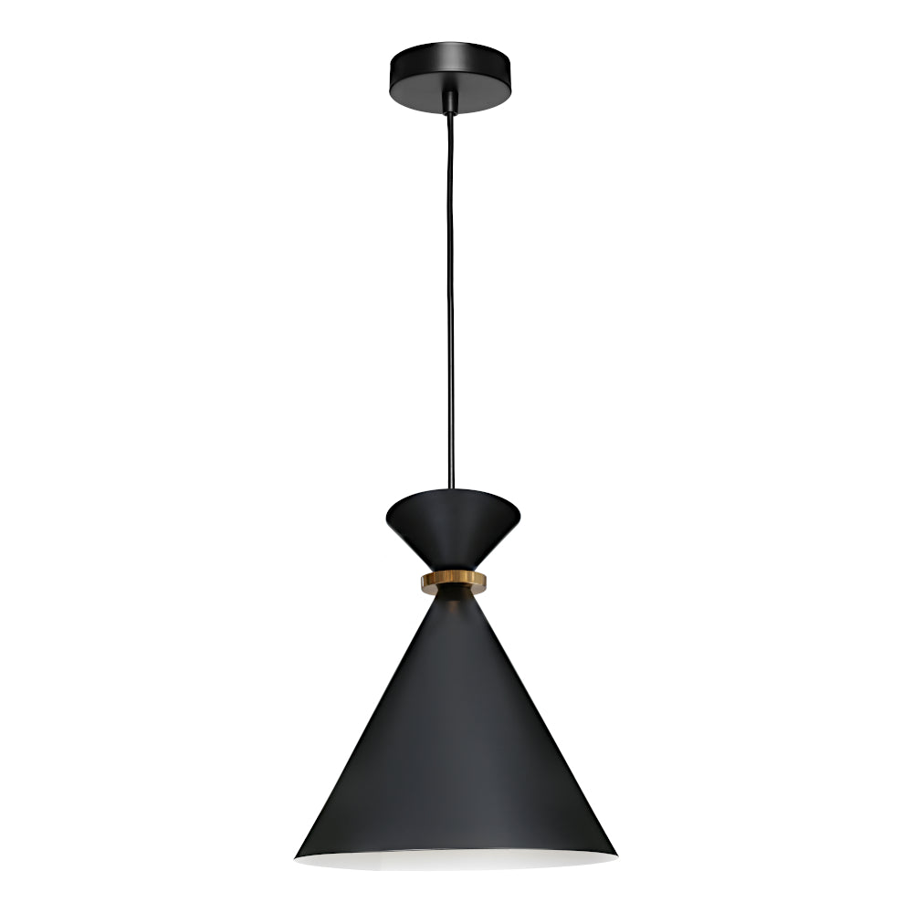 Julia Small Pendant Light Black - JULI1PSBLK