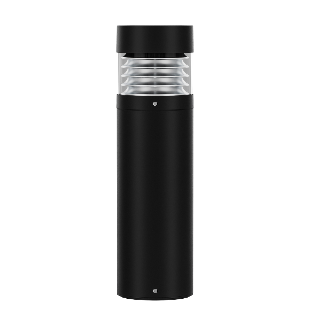 Keel Flat 600mm Bollard Light Black - 10471