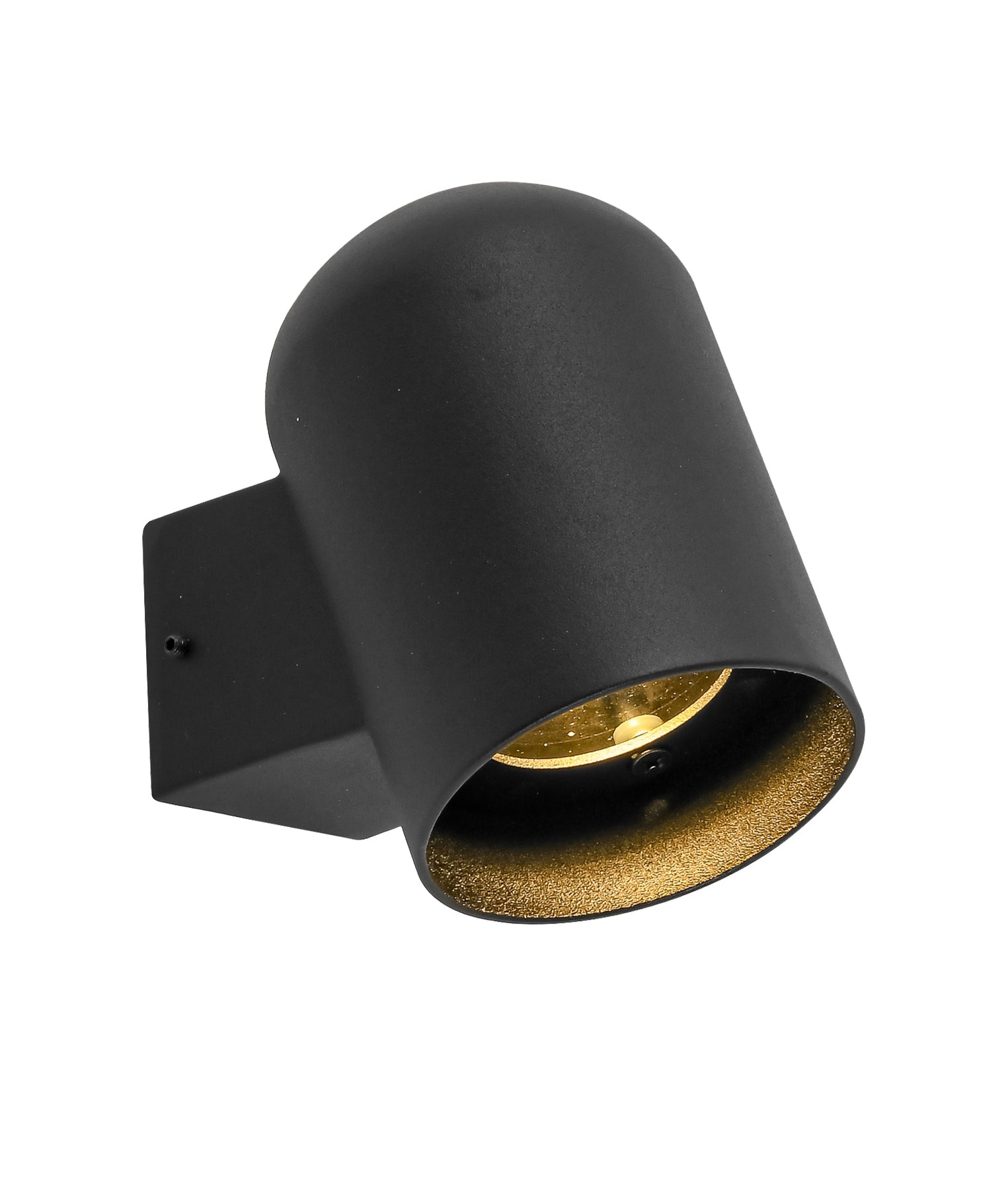 Keila Exterior Oval Surface Mounted Wall Light Matte Black - KEILA1