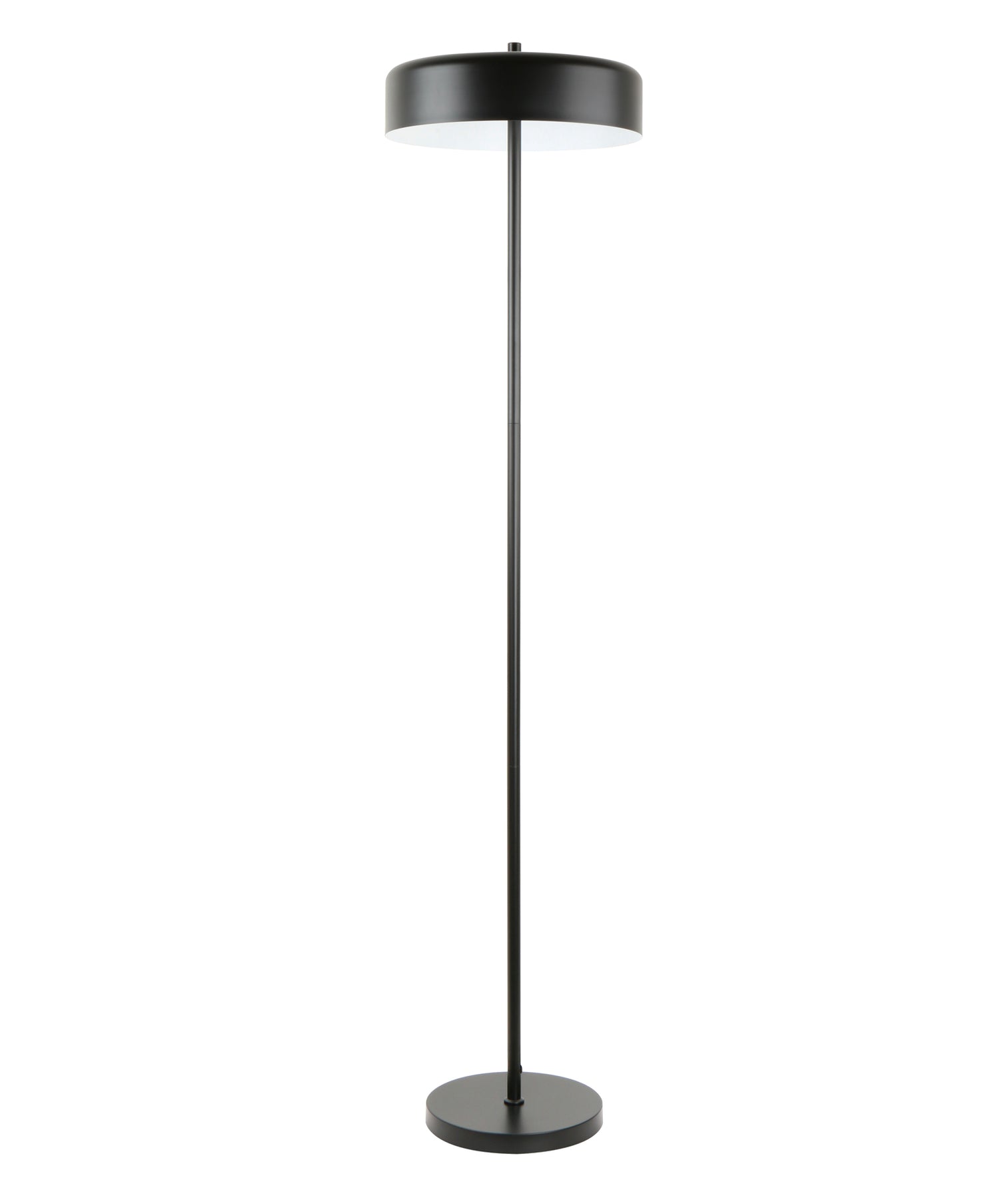 Kello Drum Shade Floor Lamp Matte Black - KELLO-F2