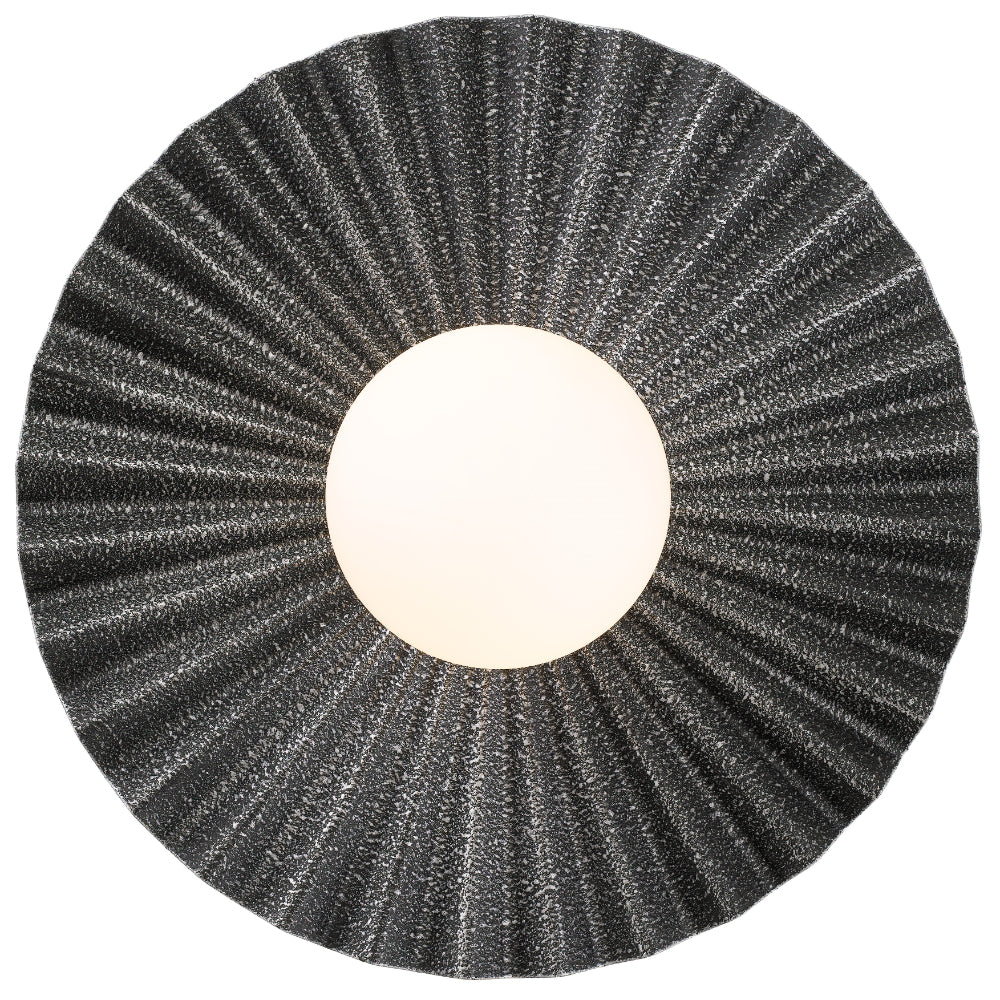 Kinso Small Wall Bracket Antique Silver & Opal - KINSO WB35-ASOM